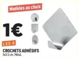 Centrakor CROCHETS ADHÉSIFS offre