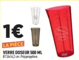 Centrakor cfive Verre doseur offre