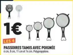 Centrakor PASSEOIRES TAMIS AVEC POIGNÉE offre