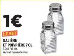 Centrakor SALIÈRE ET POIVRIÈRE offre