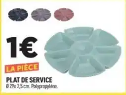 Centrakor PLAT DE SERVICE offre