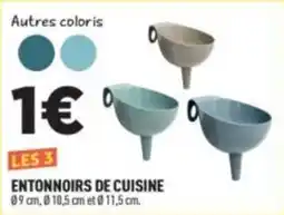 Centrakor ENTONNOIRS DE CUISINE offre