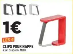 Centrakor CLIPS POUR NAPPE offre