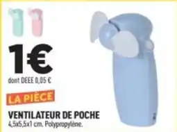 Centrakor VENTILATEUR DE POCHE offre