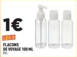 Centrakor FLAÇONS DE VOYAGE offre