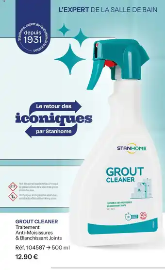 Stanhome STANHOME GROUT CLEANER offre