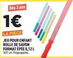 Centrakor JEU POUR ENFANT BULLE DE SAVON offre