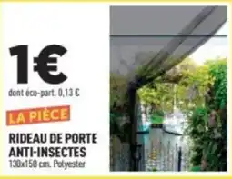 Centrakor LA PIÈCE RIDEAU DE PORTE ANTI-INSECTES offre
