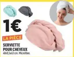 Centrakor SERVIETTE POUR CHEVEUX offre