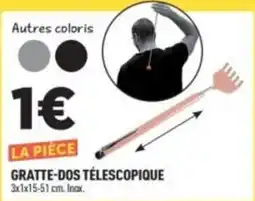 Centrakor GRATTE-DOS TÉLÉSCOPIQUE offre