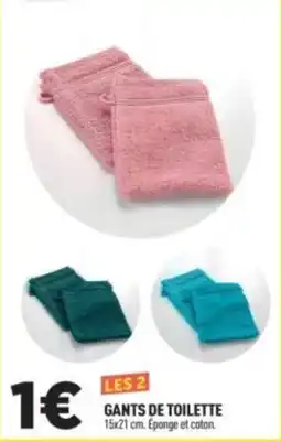 Centrakor GANTS DE TOILETTE offre