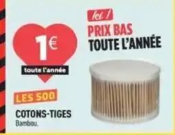 Centrakor Cotons-Tiges Bambou offre