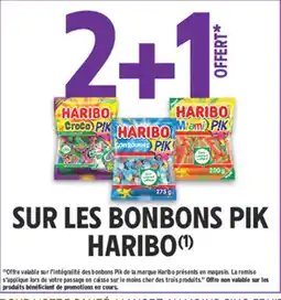 Intermarché Contact HARIBO Bonbons Pik offre