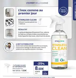 Stanhome Stanhome utilisez le avec le vaporisateur offre