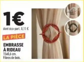 Centrakor LA PIÈCE EMBRASSE À RIDEAU offre