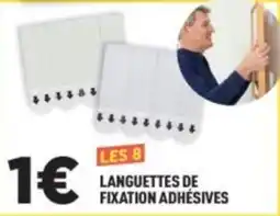 Centrakor Languettes de fixation adhésives offre
