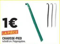 Centrakor CHAUSSE-PIED offre