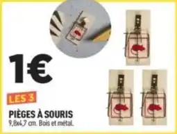 Centrakor PIÈGES À SOURIS offre