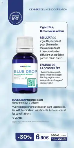 Stanhome Stanhome blue drop offre