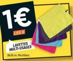 Centrakor LES 5 LAVETTES MULTI-USAGES offre