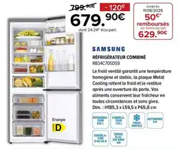 Gitem SAMSUNG RÉFRIGÉRATEUR COMBINÉ offre
