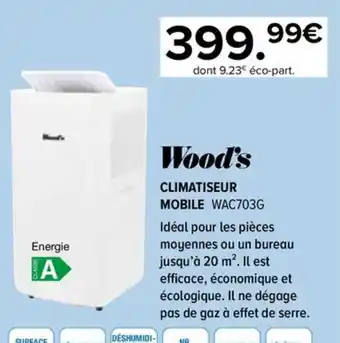 Wood's CLIMATISEUR MOBILE WAC703G
