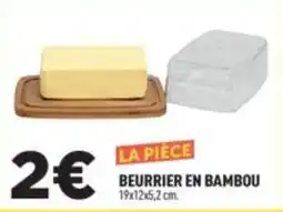 Centrakor BEURRIER EN BAMBOU offre