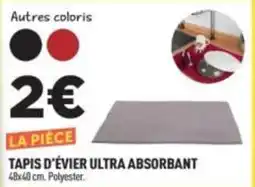Centrakor TAPIS D'ÉVIER ULTRA ABSORBANT offre