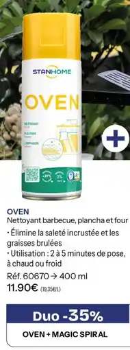 Stanhome Stanhome oven offre