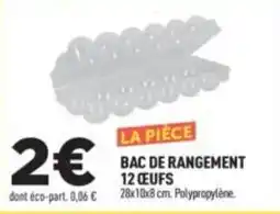 Centrakor LA PIÈCE BAC DE RANGEMENT offre