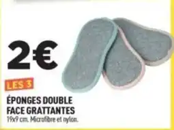 Centrakor ÉPONGES DOUBLE FACE GRATTANTES offre
