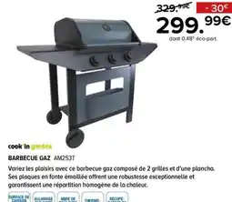 Gitem cook'in garden BARBECUE GAZ AM253T offre