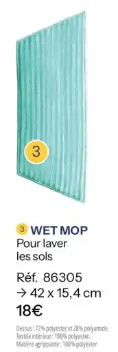 Stanhome WET MOP offre