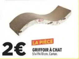 Centrakor LA PIÈCE GRIFFOIR À CHAT offre