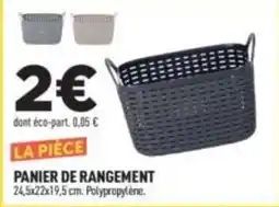 Centrakor PANIER DE RANGEMENT offre