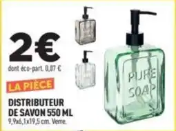 Centrakor PURE SOAP Distributeur de savon offre