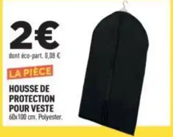 Centrakor LA PIÈCE HOUSSE DE PROTECTION POUR VESTE offre