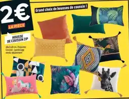 Centrakor HOUSSE DE COUSSIN ZIP offre
