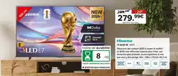 Gitem Hisense Tv qled 4k offre