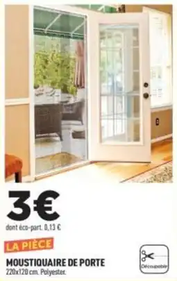 Centrakor MOUSTIQUAIRE DE PORTE offre