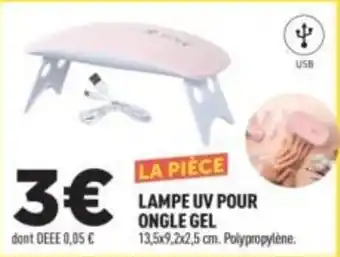 Centrakor LAMPE UV POUR ONGLE GEL offre