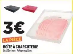 Centrakor BOÎTE À CHARCUTERIE offre