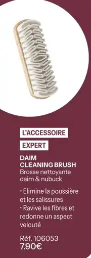Stanhome L'accessoire expert daim cleaning brush offre