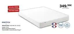 Gitem Merinos MATelas ROULÉ TAKE AWAY 140 x 190 CM offre