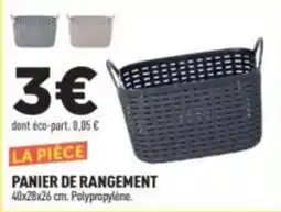 Centrakor PANIER DE RANGEMENT offre