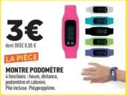 Centrakor MONTRE PODOMÈTRE offre