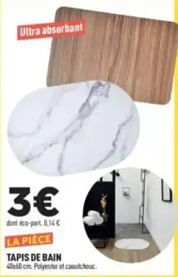 Centrakor LA PIÈCE TAPIS DE BAIN offre