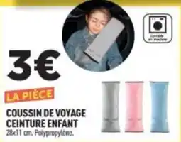 Centrakor COUSSIN DE VOYAGE CEINTURE ENFANT offre