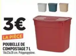 Centrakor POUBELLE DE COMPOSTAGE offre