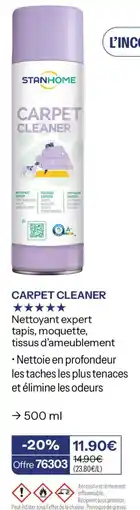 Stanhome STANHOME CARPET CLEANER offre